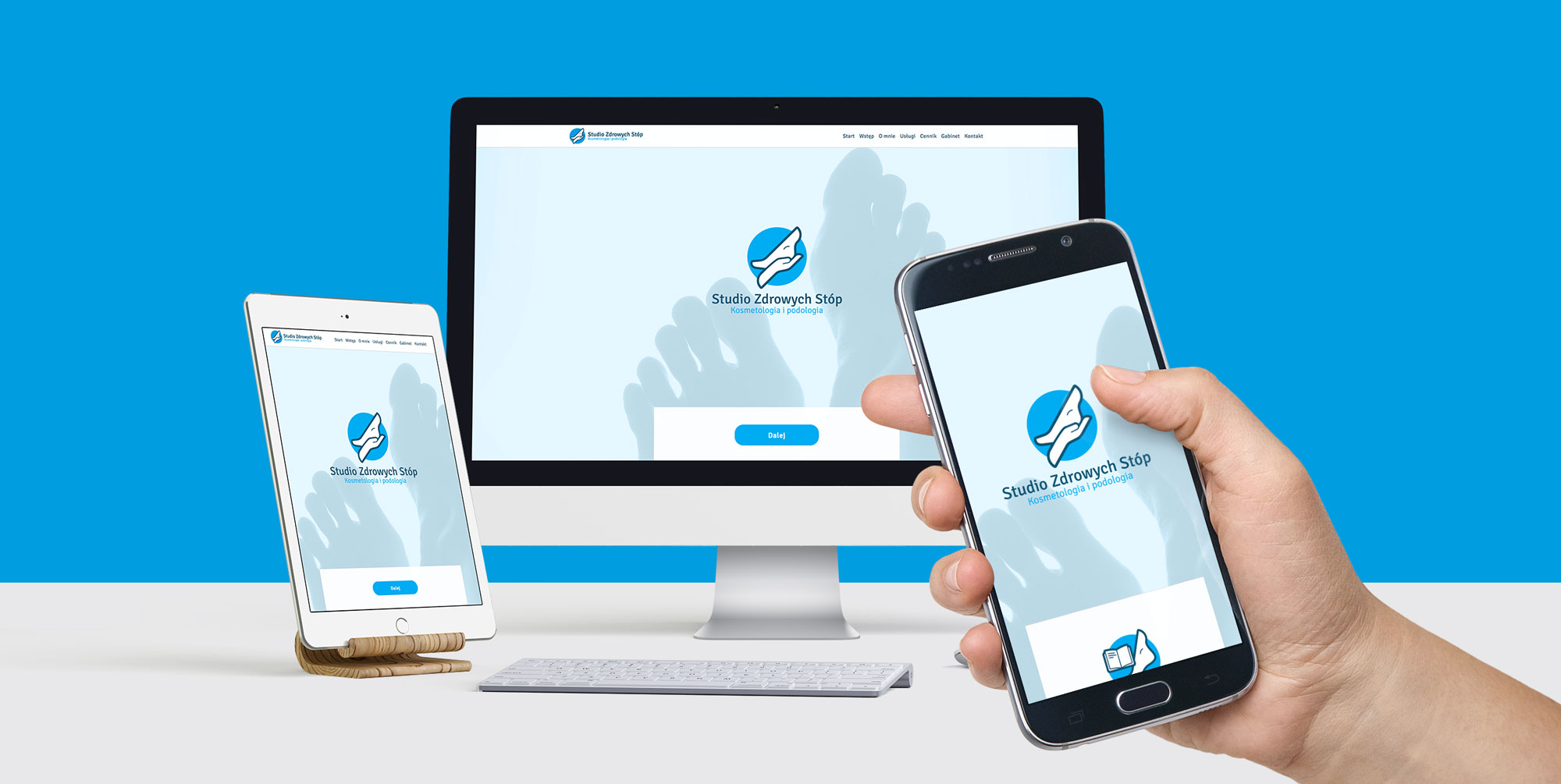 Studio of Healthy Feet — Branding and Website